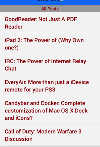 Updates and Future MJB Blog App