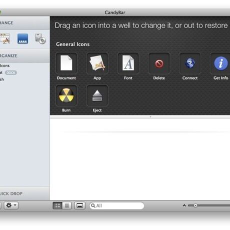 Candybar and Docker: Complete customization of Mac OS X Dock and iCons?